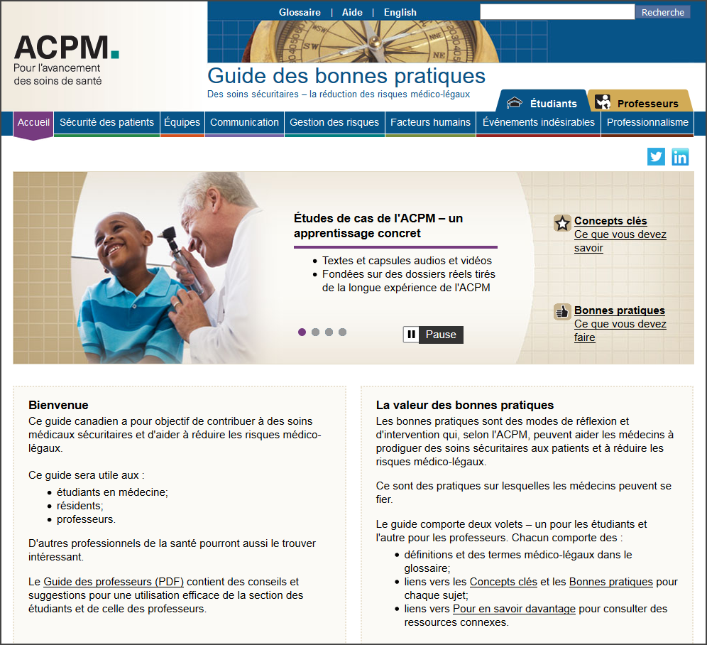 Guide des bonnes pratiques de l’ACPM Guide des bonnes pratiques de l’ACPM
