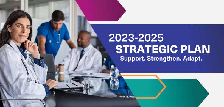 2023-2025 Strategic Plan. Support. Strengthen. Adapt.